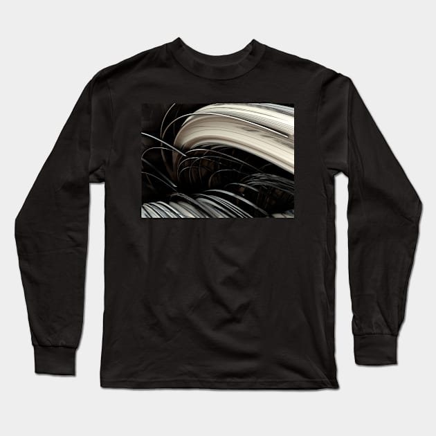 Fractals art...11 Long Sleeve T-Shirt by AtelierFafard